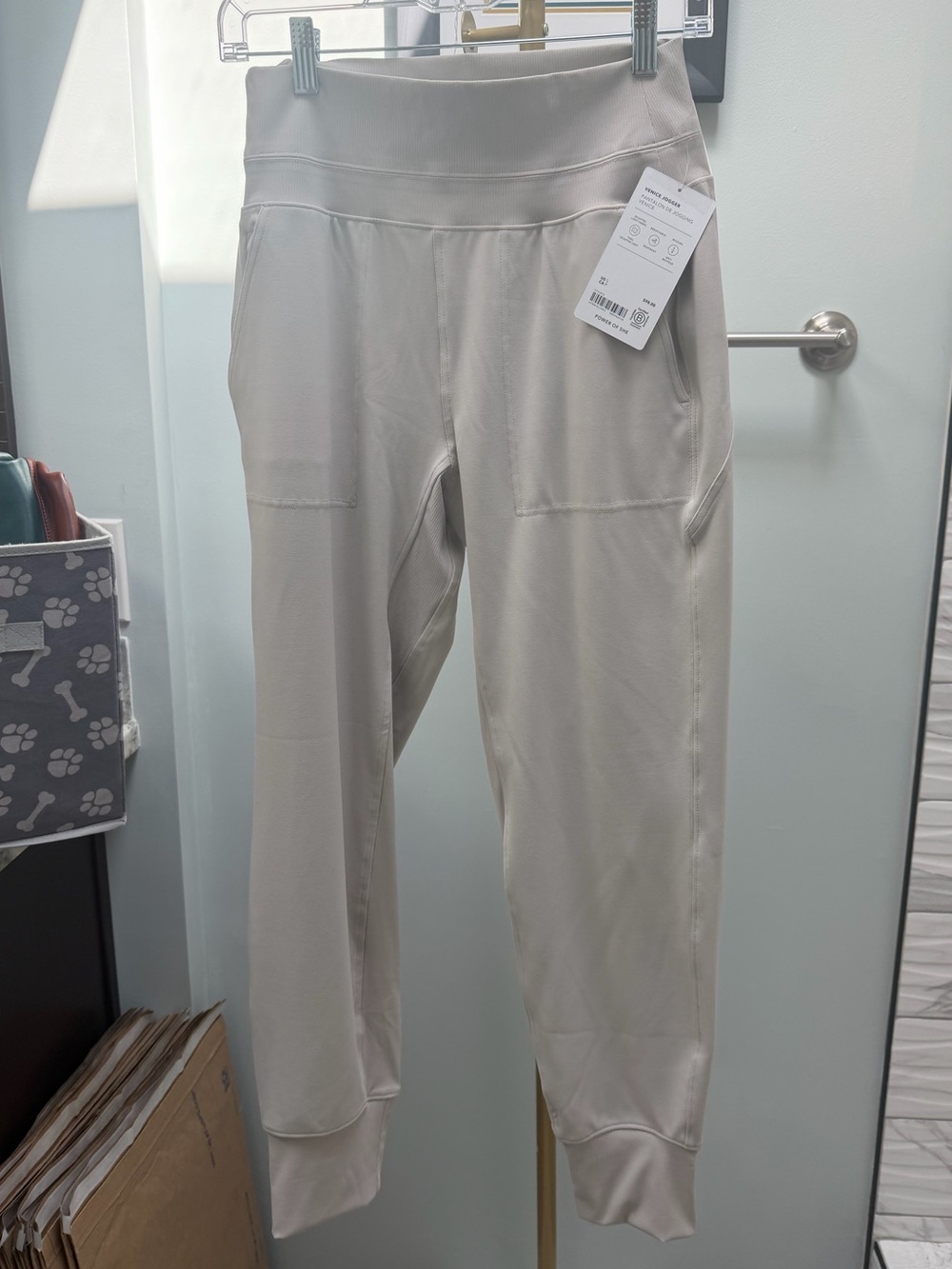 NWT Athleta VENICE HIGH RISE JOGGER in Abalone Size S Regular - Picture 5 of 7